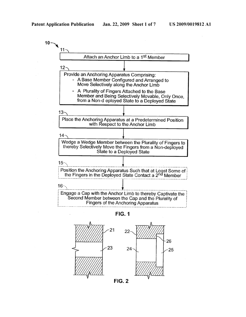 Anchoring Apparatus and Method - diagram, schematic, and image 02