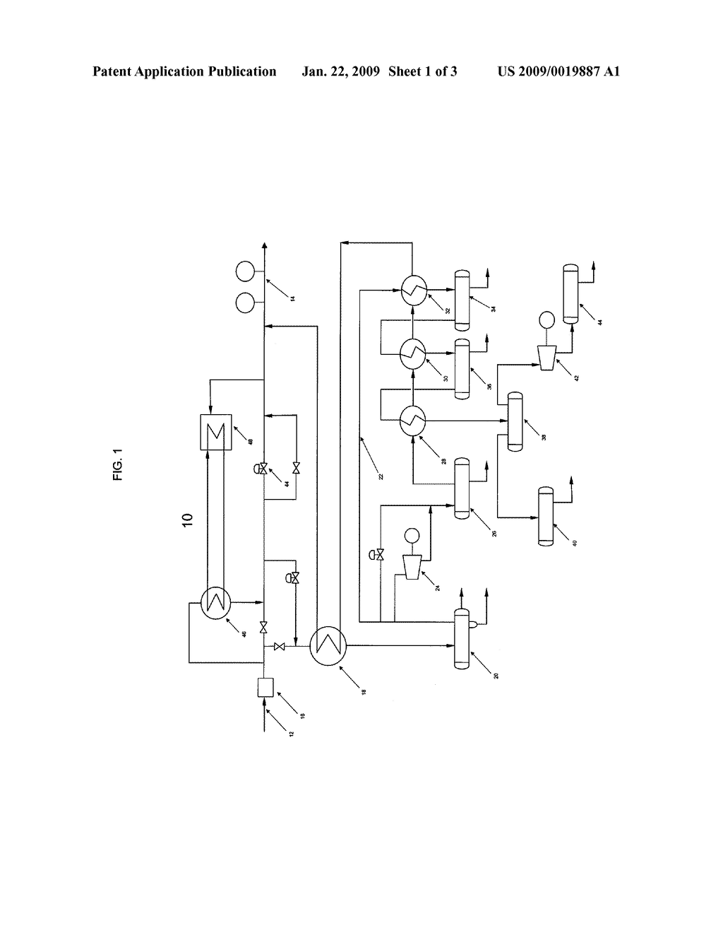 METHOD OF CONDITIONING NATURAL GAS IN PREPARATION FOR STORAGE - diagram, schematic, and image 02