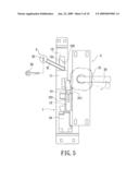 Locking device for truck diagram and image