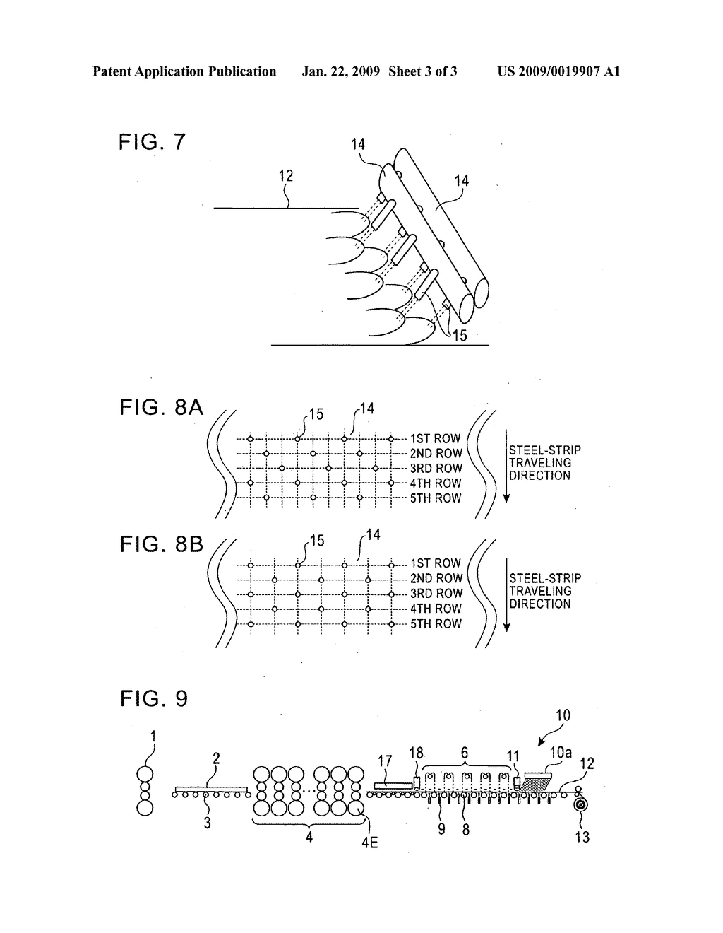 Hot-Strip Cooling Device and Cooling Method - diagram, schematic, and image 04