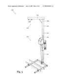 Auxiliary lift attachment for a boat lift and method of using same diagram and image