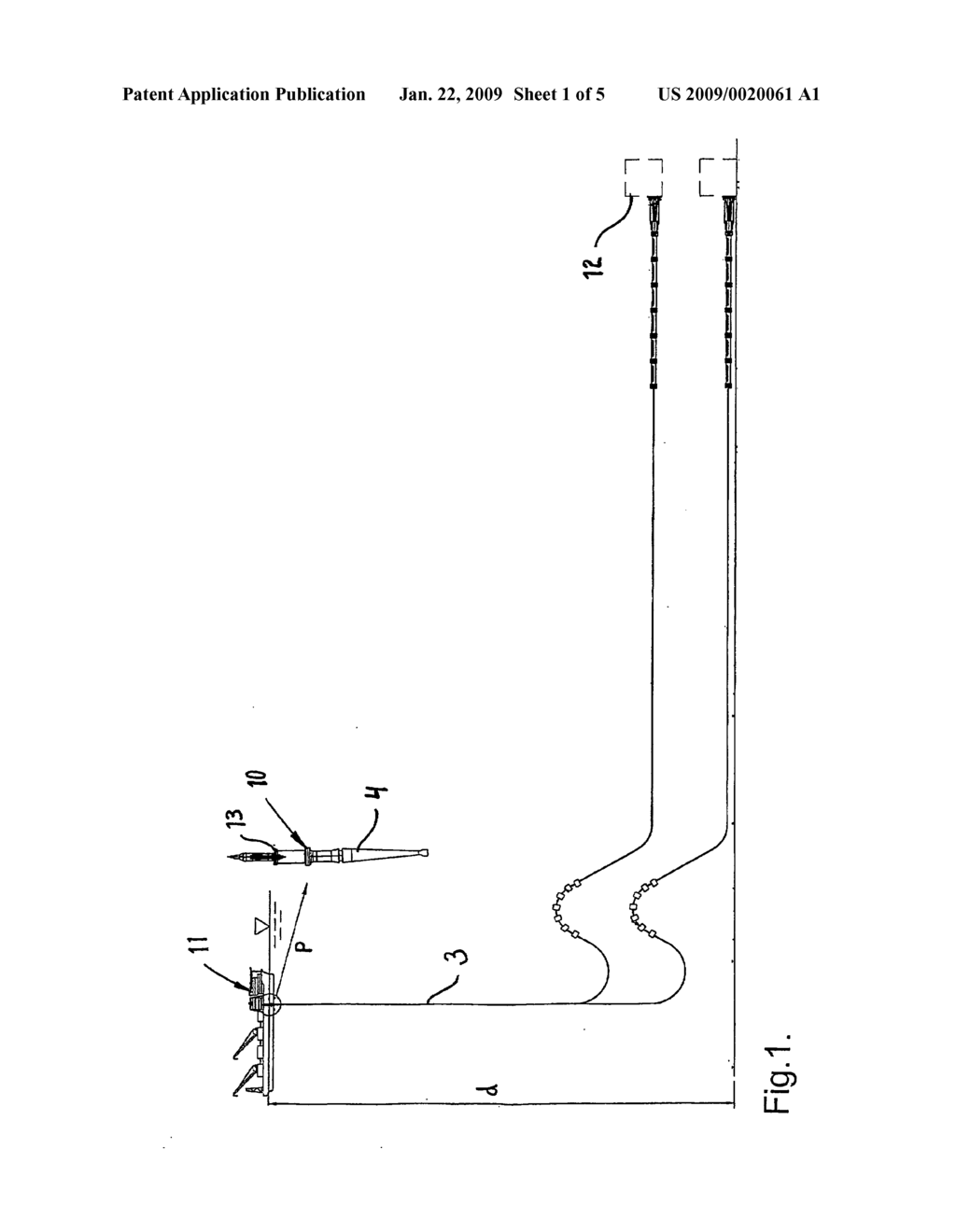 Connector for Releasable Connection Between an Achorage in the Form of a Female Part Arranged on a Floating Means and a Male Part Formed at the End of a Retrievable Umbilical - diagram, schematic, and image 02