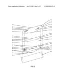 Nasal dilator with cushion layer and variable spring rate diagram and image