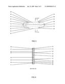 Nasal dilator with cushion layer and variable spring rate diagram and image