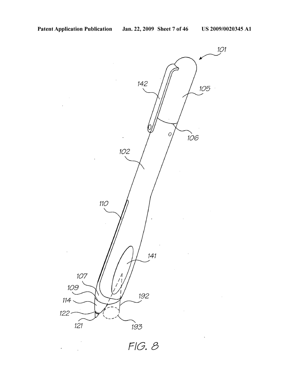 METHOD OF PRINTED BILL PAYMENT USING OPTICALLY IMAGING PEN - diagram, schematic, and image 08