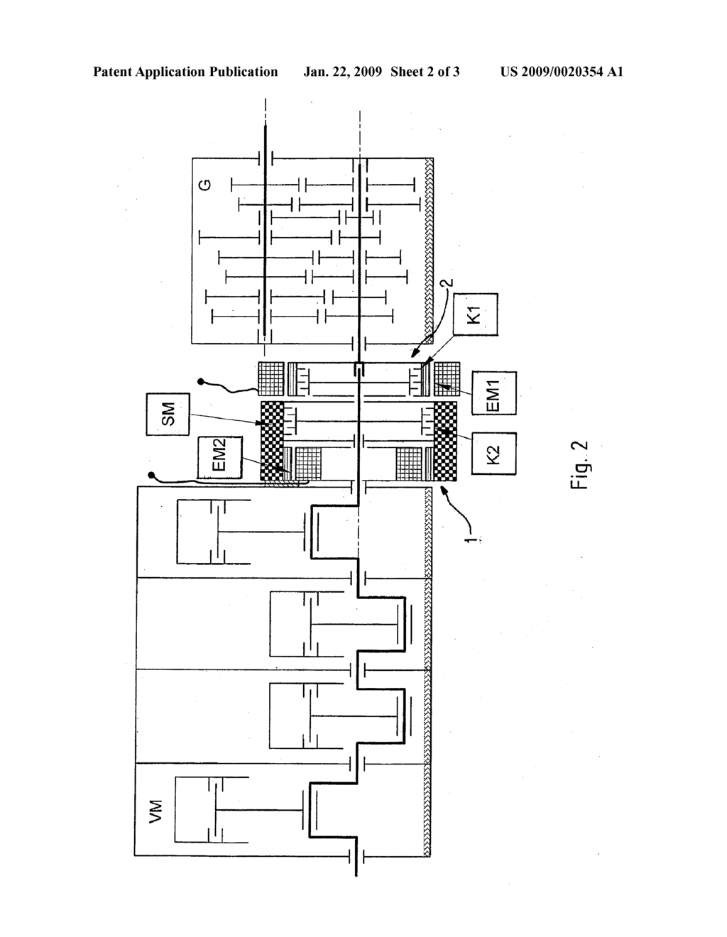 Drivetrain, Hybrid Vehicle, and Operating Methods Therefor - diagram, schematic, and image 03