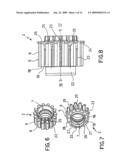 Wheel carrier for vehicles with a disc brake diagram and image