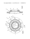 Wheel carrier for vehicles with a disc brake diagram and image