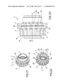 Wheel carrier for vehicles with a disc brake diagram and image