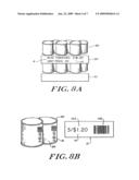 Electronic information display system employing a plurality of electronic-ink display labels associated with a plurality of manufactured items for displaying information which changes as the manufactured items move through wholesale/retail distribution channels diagram and image