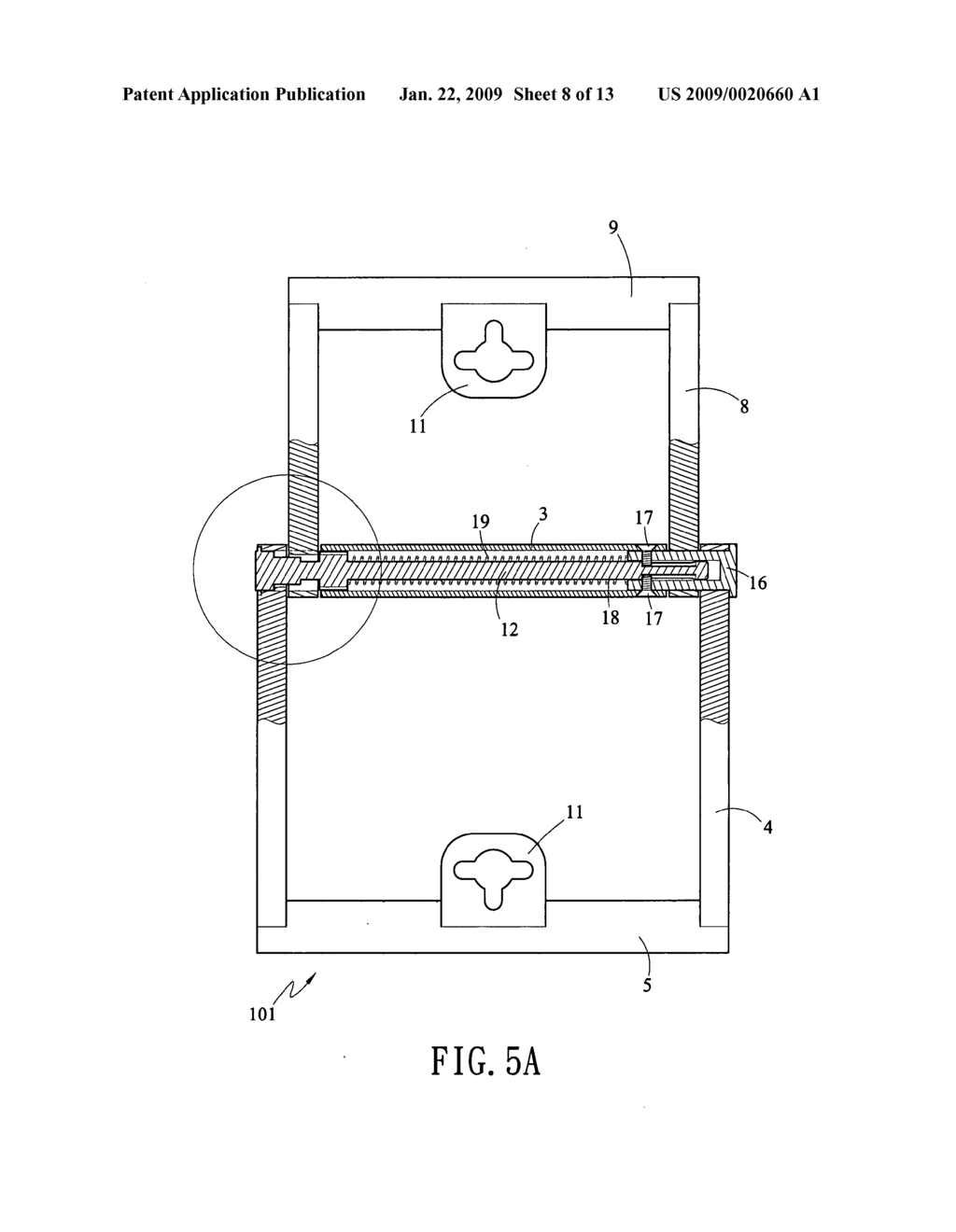 Adjustable stand for electronic devices - diagram, schematic, and image 09