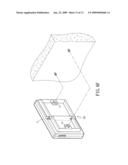 Adjustable stand for electronic devices diagram and image