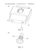 Supporting device and display device using the same diagram and image