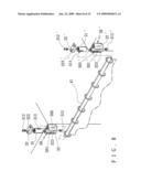 Fixing structure of a rod member for use in shower curtains diagram and image