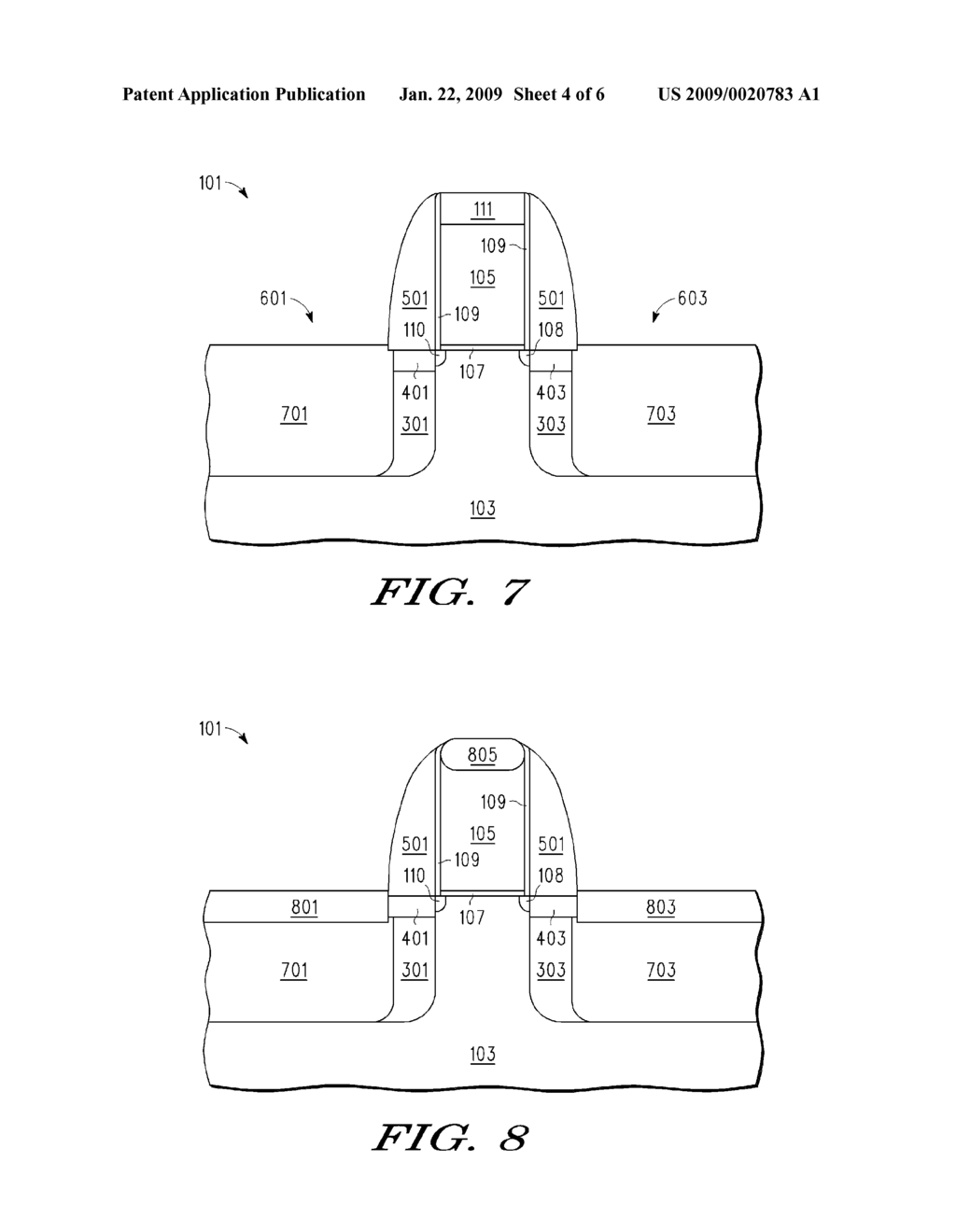 TRANSISTOR WITH DIFFERENTLY DOPED STRAINED CURRENT ELECTRODE REGION - diagram, schematic, and image 05