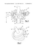 Strut Top Mount With Axial Hydraulic Element diagram and image