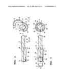 COMBINATION OF THE CHUCKING DEVICE AND A DRILL AND A CHUCKING DEVICE FOR A DRILL WITH CUTTING TIPS ON BOTH ENDS diagram and image