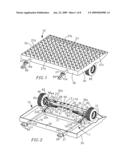 Towable wheeled vehicle having a steering axle diagram and image