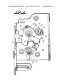 MOTOR VEHICLE DOOR LOCK diagram and image