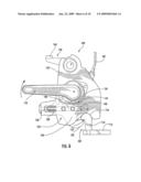 Sliding latching system diagram and image