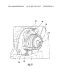 Sliding latching system diagram and image