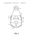  LAMP HAVING A BULB COMPRISING A BURNER AND A SHIELDING MEMBER diagram and image