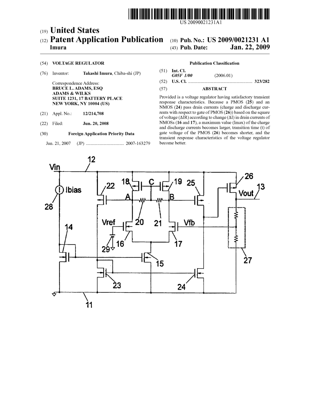 Voltage regulator - diagram, schematic, and image 01