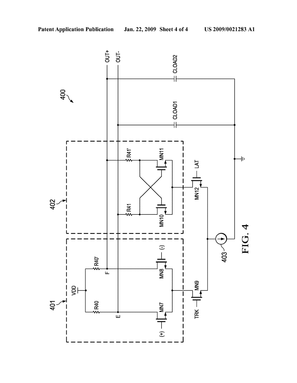 HIGH SPEED LATCHED COMPARATOR - diagram, schematic, and image 05