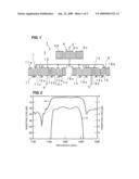 ELASTIC WAVE FILTER DEVICE AND DUPLEXER diagram and image