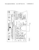 Input display apparatus and mobile radio terminal diagram and image