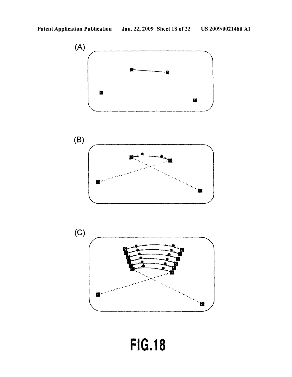 POINTER LIGHT TRACKING METHOD, PROGRAM, AND RECORDING MEDIUM THEREOF - diagram, schematic, and image 19