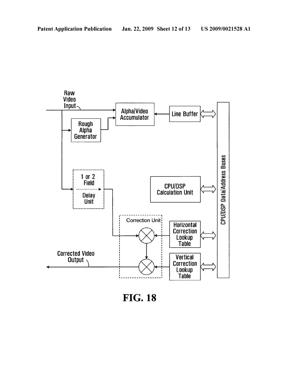 Methods and apparatus for dynamic correction of data for non-uniformity - diagram, schematic, and image 13