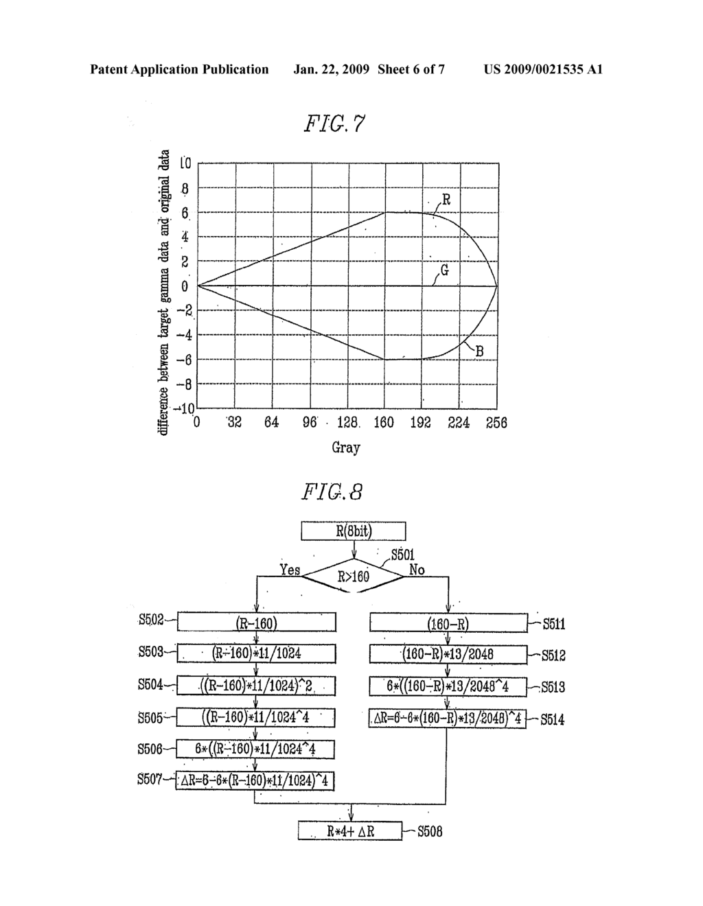 LIQUID CRYSTAL DISPLAY AND METHOD FO DRIVING THEREOF - diagram, schematic, and image 07