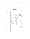 DRIVING CIRCUIT OF DISPLAY ELEMENT AND IMAGE DISPLAY APPARATUS diagram and image