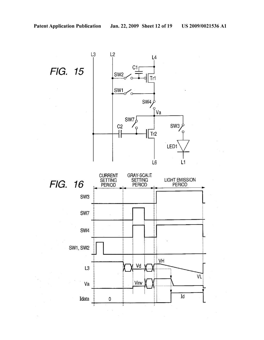 DRIVING CIRCUIT OF DISPLAY ELEMENT AND IMAGE DISPLAY APPARATUS - diagram, schematic, and image 13