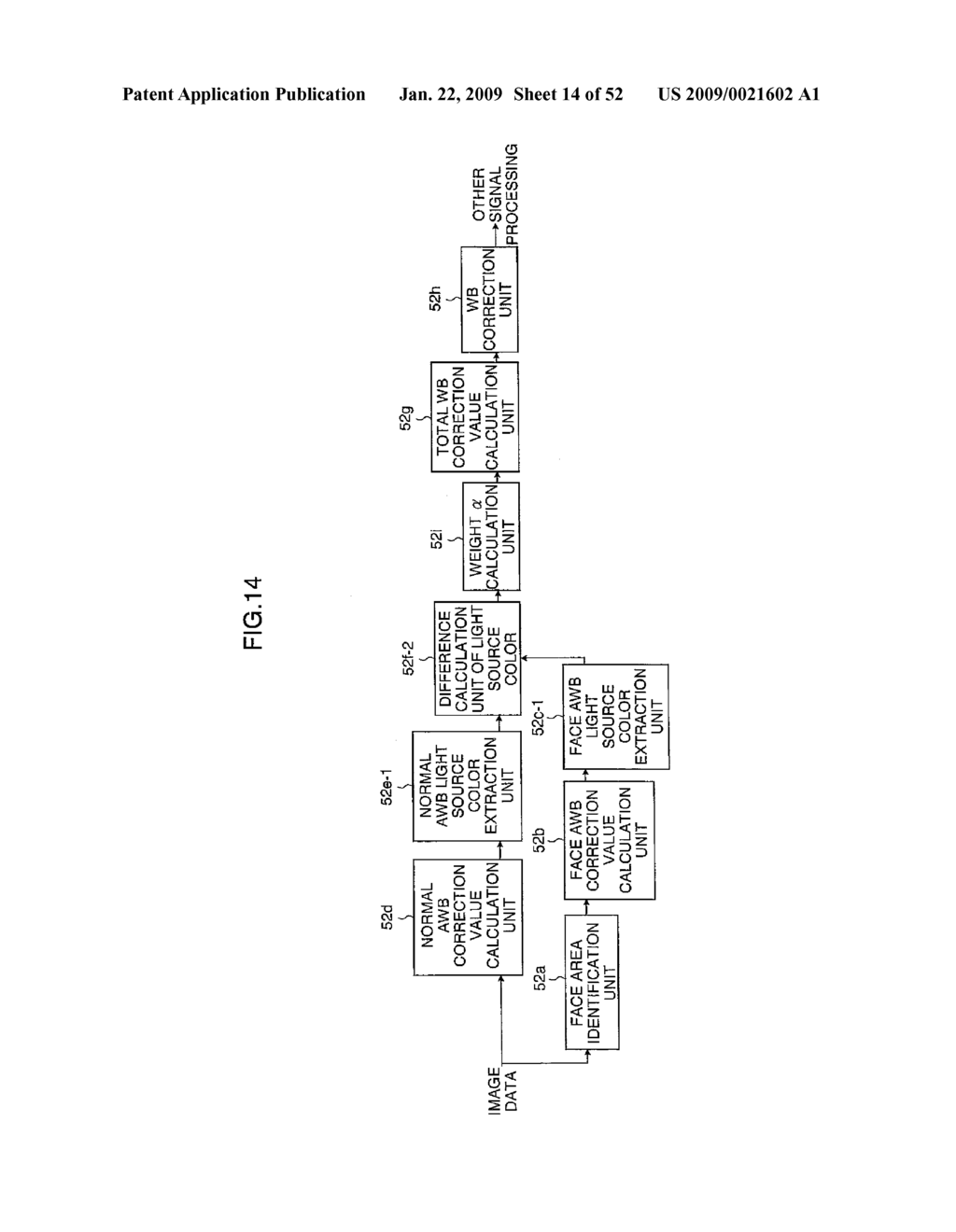 AUTO WHITE BALANCE CORRECTION VALUE CALCULATION DEVICE, METHOD, PROGRAM, AND IMAGE PICKUP DEVICE - diagram, schematic, and image 15