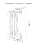 Camera module back-focal length adjustment method and ultra compact components packaging diagram and image