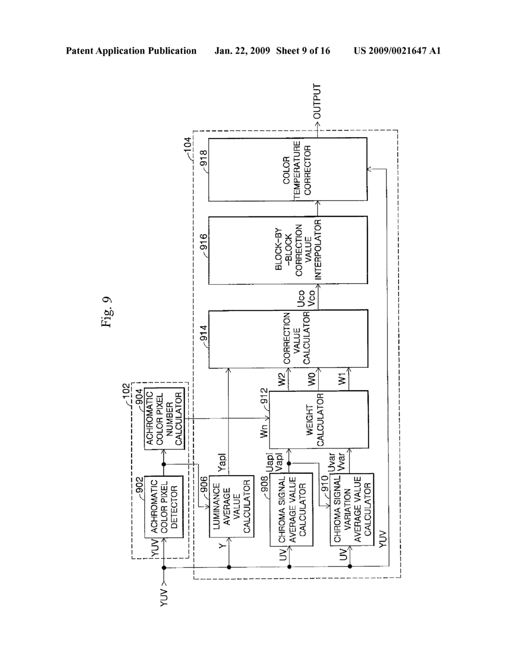 APPARATUS FOR CONTROLLING COLOR TEMPERATURE - diagram, schematic, and image 10