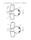 Theft resistant video projector and mount diagram and image