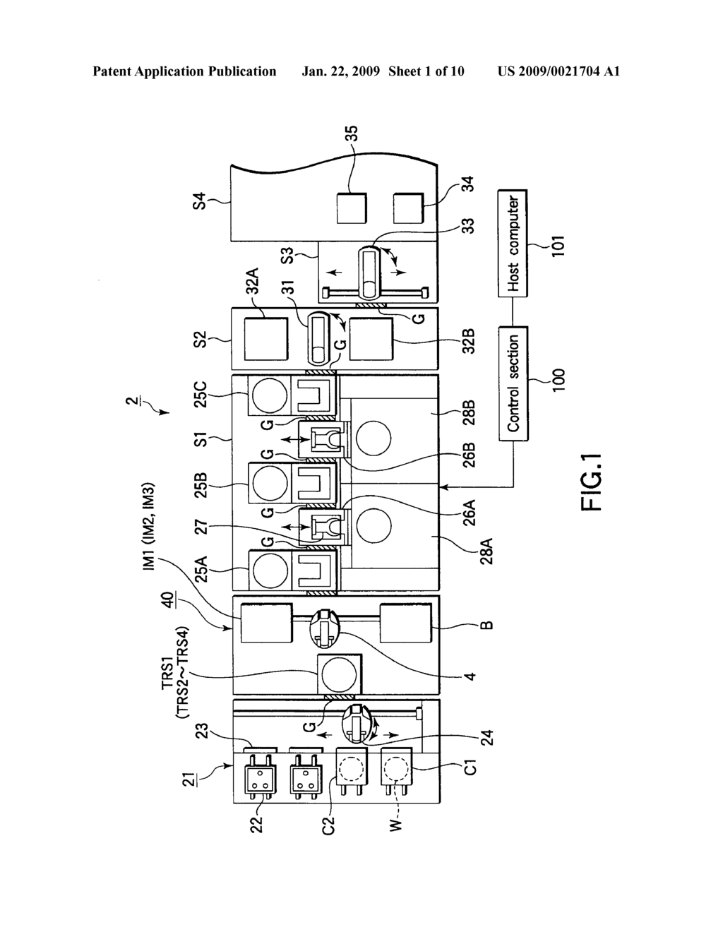 COATING/DEVELOPING APPARATUS AND OPERATION METHOD THEREOF - diagram, schematic, and image 02