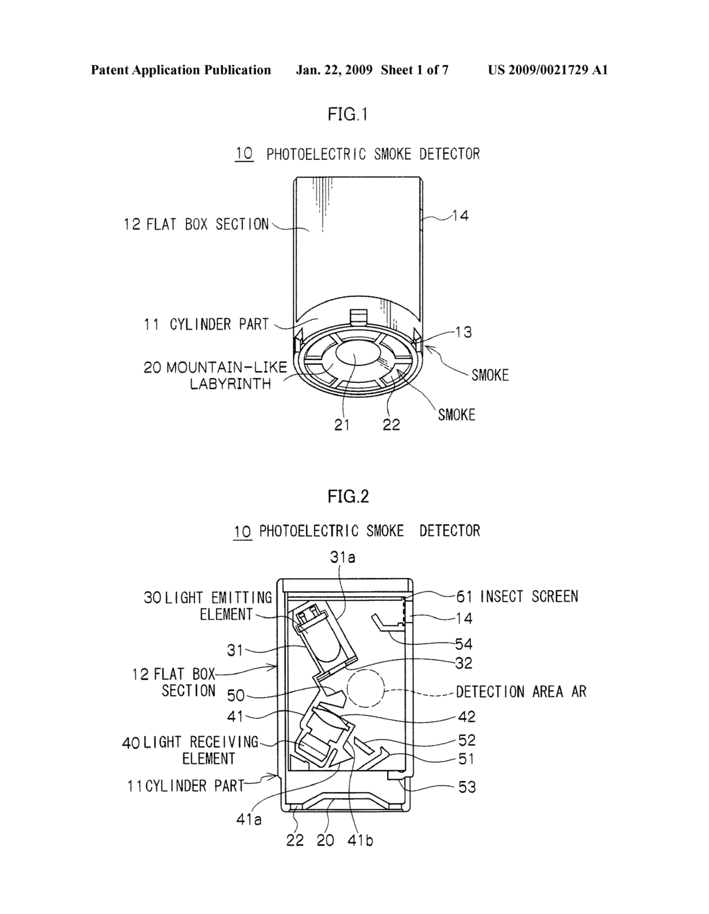 Photoelectric Smoke Detector - diagram, schematic, and image 02