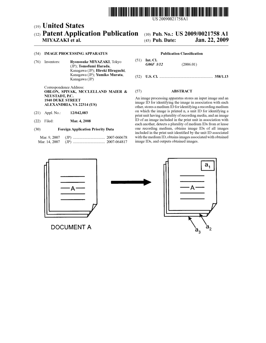 IMAGE PROCESSING APPARATUS - diagram, schematic, and image 01