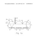 Micro-Optic Security And Image Presentation System Presenting A Synthetically Magnified Image That Appears To Transform Into Another Image diagram and image