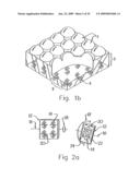 Micro-Optic Security And Image Presentation System Presenting A Synthetically Magnified Image That Appears To Transform Into Another Image diagram and image