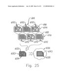 Micro-Optic Security And Image Presentation System Presenting A Synthetically Magnified Image That Appears To Transform Into Another Image diagram and image