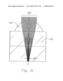 Micro-Optic Security And Image Presentation System Presenting A Synthetically Magnified Image That Appears To Transform Into Another Image diagram and image