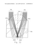 Micro-Optic Security And Image Presentation System Presenting A Synthetically Magnified Image That Appears To Transform Into Another Image diagram and image