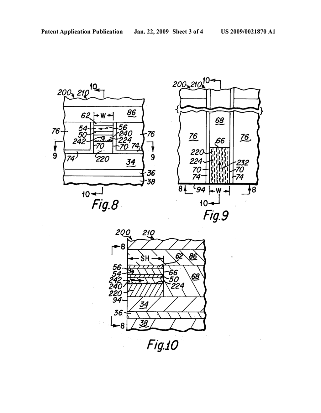 Magnetic head having CPP sensor with improved stabilization of the magnetization of the pinned magnetic layer - diagram, schematic, and image 04