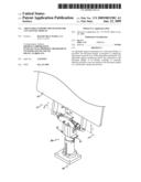 Adjustable Support Mechanism For a Flat-Panel Display diagram and image