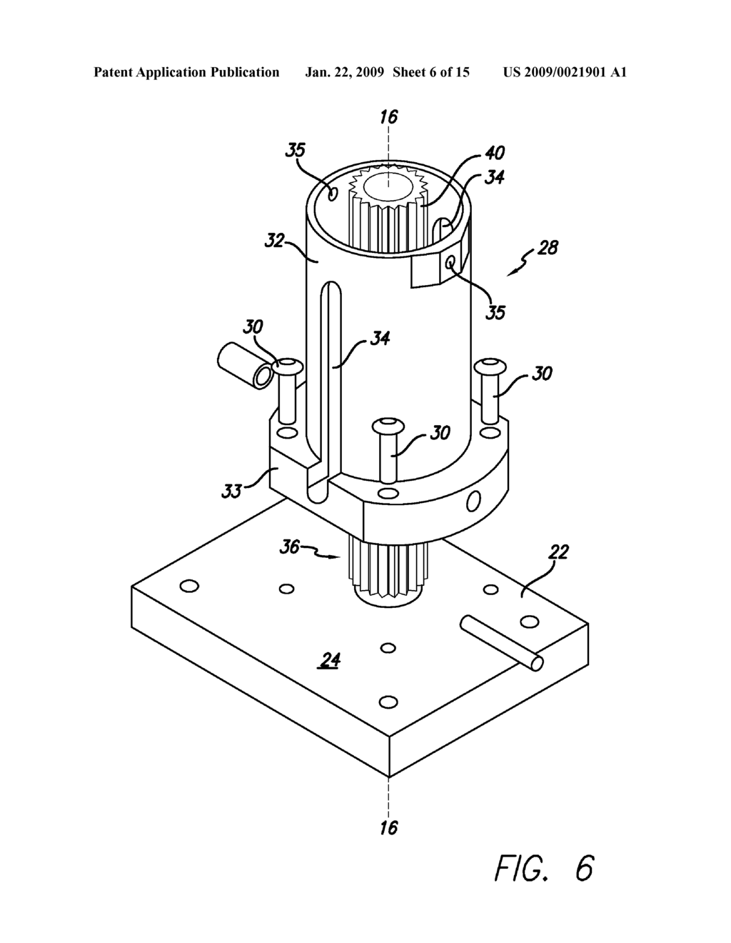 Adjustable Support Mechanism For a Flat-Panel Display - diagram, schematic, and image 07